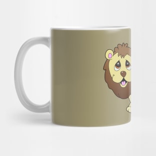 Lion Cartoon Character Mug